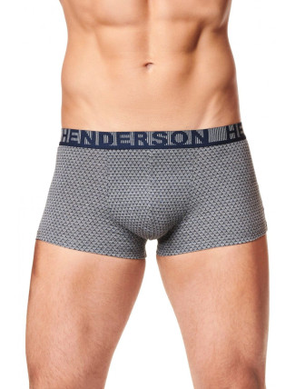 Pánské boxerky 39332 Maze grey - HENDERSON