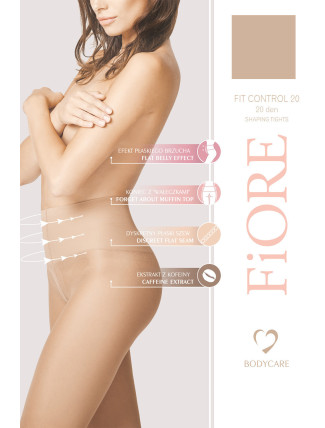 Fiore Fit Control 20 den M5204 kolor:natural