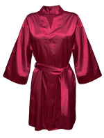 DKaren Housecoat Candy Crimson