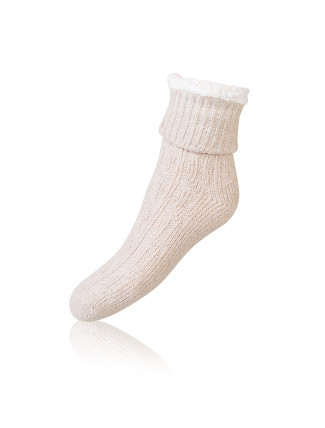 Extrémně teplé ponožky EXTRA WARM SOCKS - BELLINDA - béžová