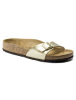 Dámské žabky Birkenstock Madrid Birko-Flor Gold regular wide (1016106) dámské