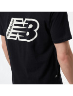 New Balance t-shirt Essentials Graphic Shor M MT23514BK pánské