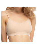 Dámský sportovní top Lounge bra beige - JULIMEX