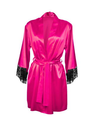 DKaren Housecoat Adelaide Dark Pink